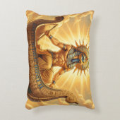 Ra – Egyptian Sun God´3´ Accent Kussen (Voorkant(Verticaal))