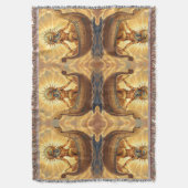 Ra – Egyptian Sun God´3´ Deken (Voorkant Verticaal)