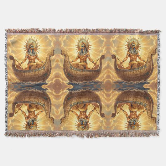 Ra – Egyptian Sun God´3´ Deken (Voorkant)