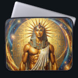 Ra – Egyptian Sun God´4 Laptop Sleeve<br><div class="desc">Ra is the sun god in ancient Egyptian mythology and one of the most important deities.</div>
