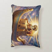 Ra – Egyptian Sun God´5 Accent Kussen (Achterkant (Verticaal))