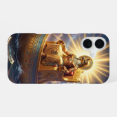 Ra – Egyptian Sun God´5 iPhone 16 Hoesje (Achterkant horizontaal)