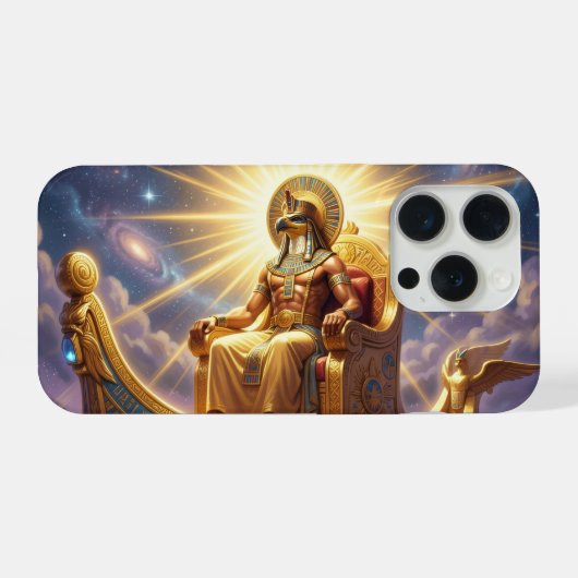 Ra – Egyptian Sun God´5 iPhone Hoesje (Achterkant horizontaal)