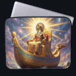 Ra – Egyptian Sun God´5 Laptop Sleeve<br><div class="desc">Ra is the sun god in ancient Egyptian mythology and one of the most important deities.</div>