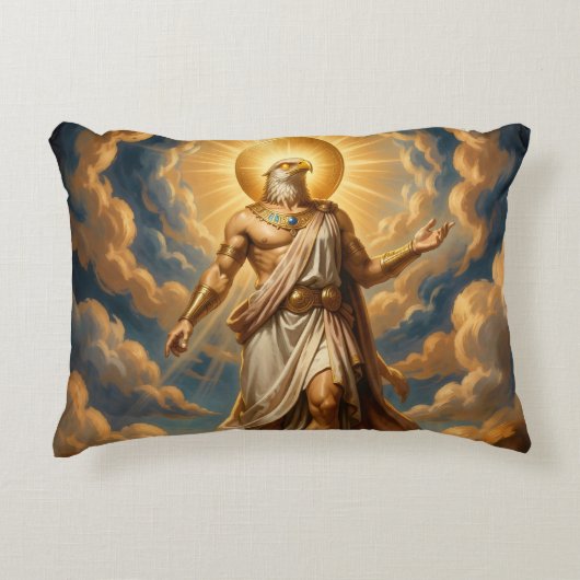 Ra – Egyptian Sun God Accent Kussen (Voorkant)