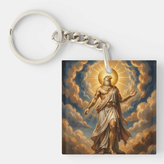 Ra – Egyptian Sun God Sleutelhanger (voorkant)