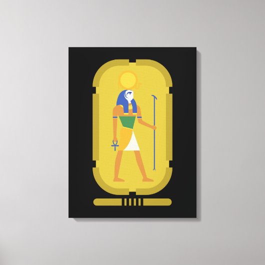 Ra God van de zon Canvas Afdruk (Voorkant)