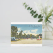  RA-Mar Trailer Park Daytona Florida Briefkaart (Staand voorkant)