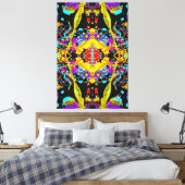 Ra Onvoorwaardelijke Liefde Canvas Afdruk (Insitu (Slaapkamer))