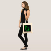 Ra Radium gloeit in het donker. Radium werd gebrui Tote Bag (Voorkant (model))