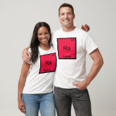 Ra - Raphael Grappig Chemie Elements Symbool T-shi T-shirt (Unisex)