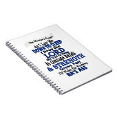 Ra van het Gebed van de Strijder Notitieboek (Rechterzijde)