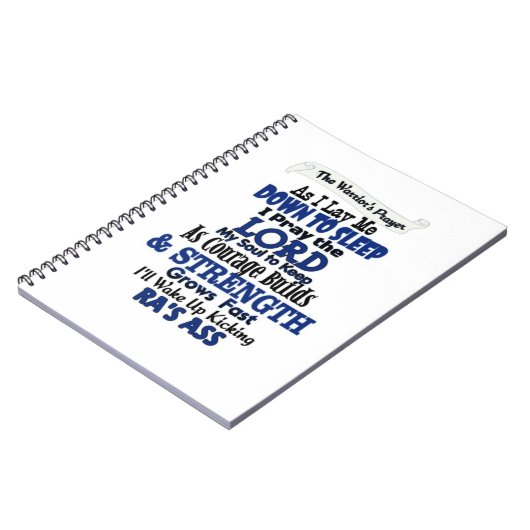 Ra van het Gebed van de Strijder Notitieboek (Linkerzijde)