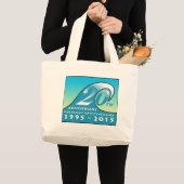 RAA 20e Jubileum Jumbo Canvas tas (Voorkant (product))