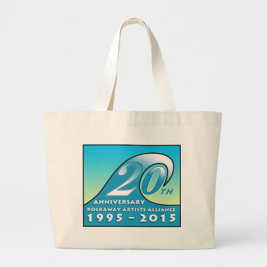 RAA 20e Jubileum Jumbo Canvas tas (Voorkant)