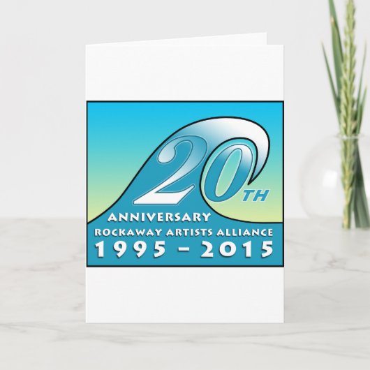 RAA 20e Jubileum Swag Kaart (Voorkant)