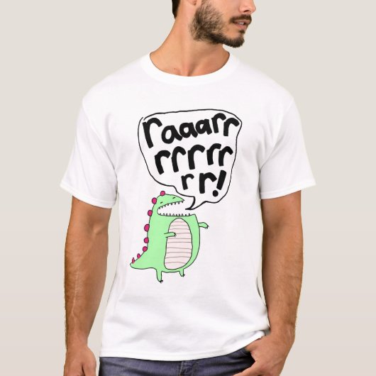 RAAARRR! RRRRRRRR! T-SHIRT (Voorkant)
