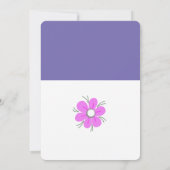 Raad de Baby Food, Baby shower, Rabbit Game Kaart (Achterkant)