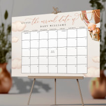 Raad De Bevallingsdatum Kalender Bruine Beer