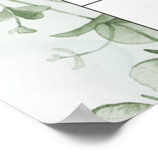 Raad de bevallingsdatum kalenderbeer poster (Hoek)