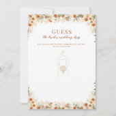 Raad de bruid's jurken spel | Boho Terracotta (Voorkant)