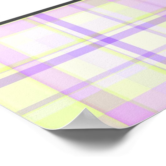 Raad de datum van de bevalling kalender baby meisj poster (Hoek)