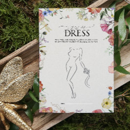 Raad de jurk geperst bloemig Vrijgezellenfeest spe