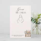 Raad de jurk Off the market Vrijgezellenfeest (Staand voorkant)