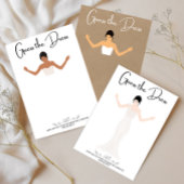 Raad de jurk vrijgezellenfeest spelletjes kaart