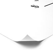 Raad de prijs goed baby shower games perfect poster (Hoek)