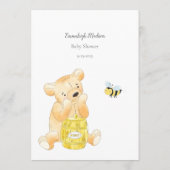 Raad de prijs spel jongen Teddy Bear Kaart (Achterkant)