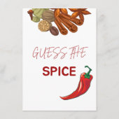 Raad de Specerijen Feestspel Informatiekaartje (Achterkant)