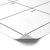 Raad de uitgerekende datum Little Cowboy Baby show Poster (Hoek)