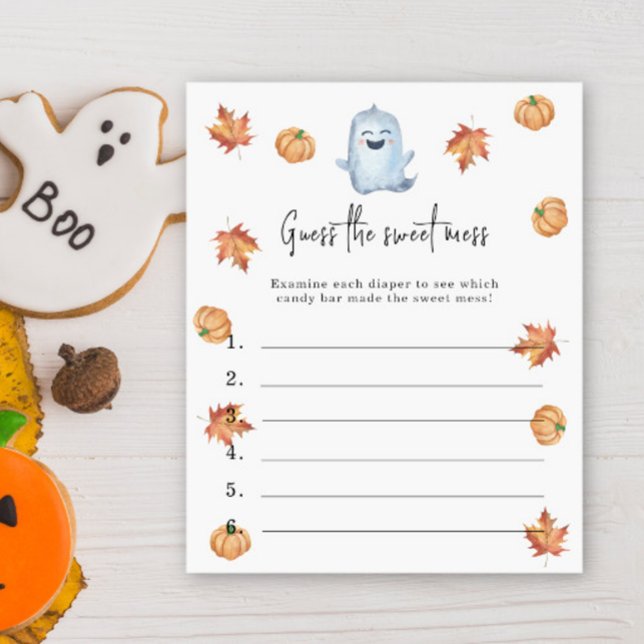 Raad de zoete puinhoop - baby shower spel (Creator heeft geüpload)