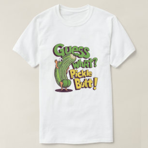 Raad eens_ Augurk Kont! Grappige Komkommer T-shirt
