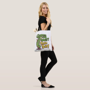 Raad eens_ Augurk Kont! Grappige Komkommer Tote Bag