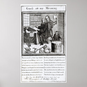 Raad eens bij mijn betekenis, 1709 poster