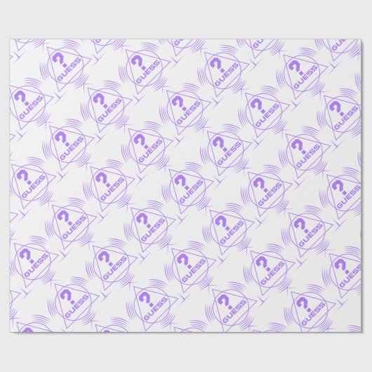 Raad eens? cadeaupapier (Vlak)