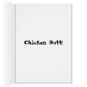 Raad eens? Chicken Butt (Binnen (Rechts))