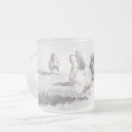 Raad eens? Chicken Butt frosted Short mok