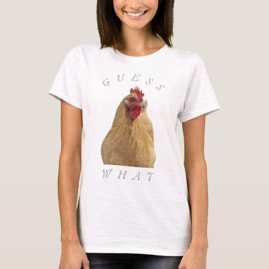 Raad eens, Chicken Butt T-Shirt (Voorkant)