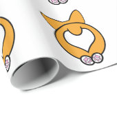 Raad eens? Corgi Butt. Cadeaupapier (Rol Hoek)