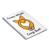 Raad eens? Corgi kont! Notitieboek (Rechterzijde)