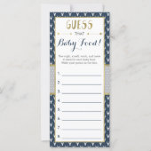 Raad eens dat Baby-voedselspel, Baby shower, Deer (Voorkant)