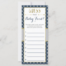 Raad eens dat Baby-voedselspel, Baby shower, Deer