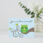 Raad eens dat je verhuisd bent! Stijl 2 Aankondigingskaart (Staand voorkant)