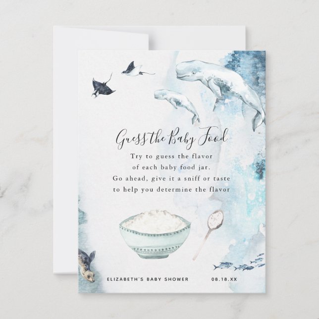 Raad eens de Baby | BABY SHOWER (Voorkant)