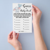 Raad eens de Baby | KAART BABY SHOWER (Hand)