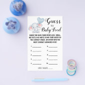 Raad eens de Baby | KAART BABY SHOWER (Enkel)