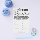 Raad eens de Baby | KAART BABY SHOWER (Enkel)